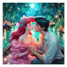 Load image into Gallery viewer, Diamond Painting - Full Round - disney princess mermaid (40*40CM)
