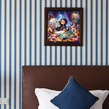 Load image into Gallery viewer, Diamond Painting - Full Round - Workers who stay up late to create (40*40CM)
