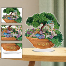 Load image into Gallery viewer, PVC Special Shaped Cartoon Desktop Diamond Art Kit for Home Office Desktop Decor
