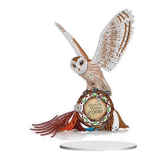 PVC Special Shaped Cartoon Desktop Diamond Art Kit for Home Office Desktop Decor