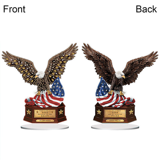 PVC Special Shaped Cartoon Desktop Diamond Art Kit for Home Office Desktop Decor