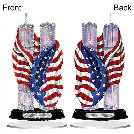 PVC Special Shaped Cartoon Desktop Diamond Art Kit for Home Office Desktop Decor