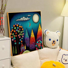 Load image into Gallery viewer, Diamond Painting - Full Round - color night view (40*40CM)
