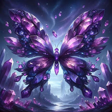 Load image into Gallery viewer, Diamond Painting - Full Round - crystal butterfly (30*30CM)
