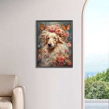 Load image into Gallery viewer, Diamond Painting - Full Square - butterfly puppy (30*40CM)
