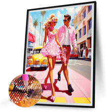 Load image into Gallery viewer, Diamond Painting - Full Square - Pink men and women (40*50CM)
