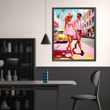 Load image into Gallery viewer, Diamond Painting - Full Square - Pink men and women (40*50CM)
