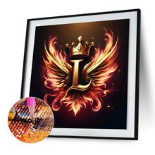 Load image into Gallery viewer, Diamond Painting - Full Round - Wings Letter-L (30*30CM)
