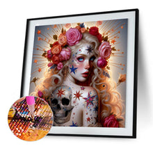 Load image into Gallery viewer, Diamond Painting - Full Round - skeleton beauty (30*30CM)
