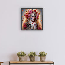 Load image into Gallery viewer, Diamond Painting - Full Round - skeleton beauty (30*30CM)
