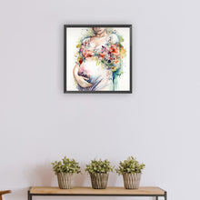 Load image into Gallery viewer, Diamond Painting - Full Round - pregnant woman (30*30CM)
