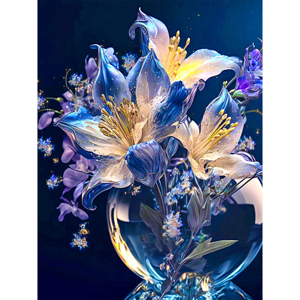Diamond Painting - Full Round - flowers (30*40CM)