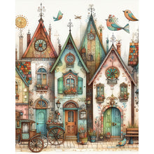 Load image into Gallery viewer, Diamond Painting - Full Round - art abstract street (40*50CM)
