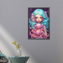 Load image into Gallery viewer, AB Diamond Painting - Full Round - beautiful girl (40*60CM)
