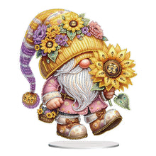 Load image into Gallery viewer, Gnome Double Sided Effect Diamond Painting Tabletop Ornaments Kit Table Decor

