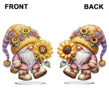 Load image into Gallery viewer, Gnome Double Sided Effect Diamond Painting Tabletop Ornaments Kit Table Decor
