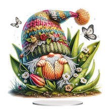 Load image into Gallery viewer, Gnome Double Sided Effect Diamond Painting Tabletop Ornaments Kit Table Decor

