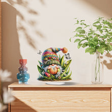 Load image into Gallery viewer, Gnome Double Sided Effect Diamond Painting Tabletop Ornaments Kit Table Decor
