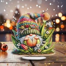 Load image into Gallery viewer, Gnome Double Sided Effect Diamond Painting Tabletop Ornaments Kit Table Decor
