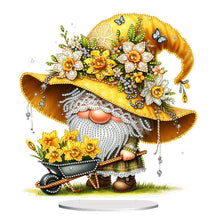 Load image into Gallery viewer, Gnome Double Sided Effect Diamond Painting Tabletop Ornaments Kit Table Decor
