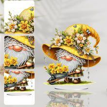 Load image into Gallery viewer, Gnome Double Sided Effect Diamond Painting Tabletop Ornaments Kit Table Decor
