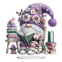 Load image into Gallery viewer, Gnome Double Sided Effect Diamond Painting Tabletop Ornaments Kit Table Decor
