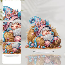 Load image into Gallery viewer, Gnome Double Sided Effect Diamond Painting Tabletop Ornaments Kit Table Decor
