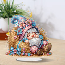 Load image into Gallery viewer, Gnome Double Sided Effect Diamond Painting Tabletop Ornaments Kit Table Decor
