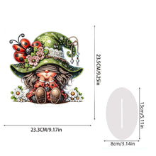 Load image into Gallery viewer, Gnome Double Sided Effect Diamond Painting Tabletop Ornaments Kit Table Decor
