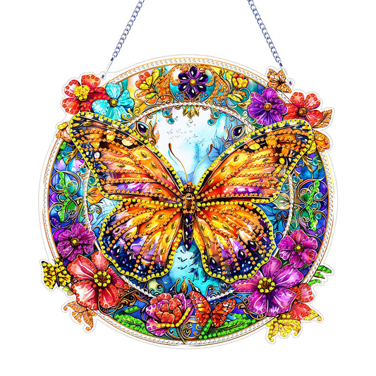 Double Sided Special Shaped Animal 5D DIY Diamond Art Kits Hanging Decorations
