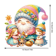 Load image into Gallery viewer, Acrylic Special Shaped Dwarf 5D DIY Diamond Art Hanging Decorations for Beginner

