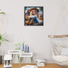 Load image into Gallery viewer, Diamond Painting - Partial Special Shaped - cowgirl (30*30CM)

