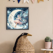 Load image into Gallery viewer, Diamond Painting - Partial Special Shaped - moon fairy (30*30CM)
