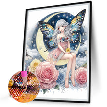 Load image into Gallery viewer, Diamond Painting - Partial Special Shaped - moon fairy (30*40CM)
