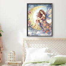 Load image into Gallery viewer, Diamond Painting - Partial Special Shaped - moon fairy (30*40CM)
