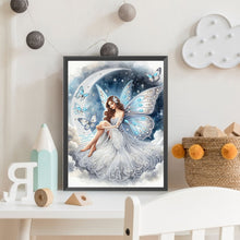 Load image into Gallery viewer, Diamond Painting - Partial Special Shaped - moon fairy (30*40CM)

