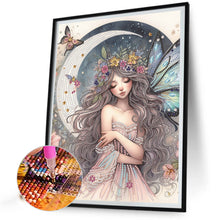 Load image into Gallery viewer, Diamond Painting - Partial Special Shaped - moon fairy (30*40CM)
