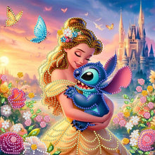 Load image into Gallery viewer, Diamond Painting - Partial Special Shaped - disney stitch (30*30CM)
