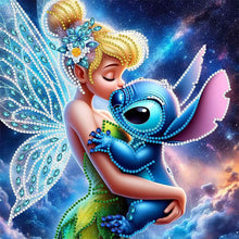Load image into Gallery viewer, Diamond Painting - Partial Special Shaped - disney stitch (30*30CM)
