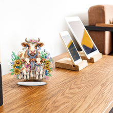 Load image into Gallery viewer, Double Side Special Shaped Animal Desktop Diamond Art Kits for Home Office Decor
