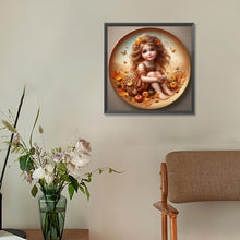 Load image into Gallery viewer, Diamond Painting - Full Round - Maple Leaf Pumpkin Girl (30*30CM)
