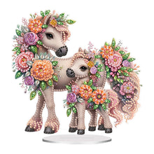 Load image into Gallery viewer, Acrylic Special Shaped Needle Animal 5D DIY Diamond Art Tabletop Decorations
