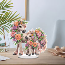 Load image into Gallery viewer, Acrylic Special Shaped Needle Animal 5D DIY Diamond Art Tabletop Decorations

