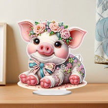 Load image into Gallery viewer, Acrylic Special Shaped Needle Animal 5D DIY Diamond Art Tabletop Decorations
