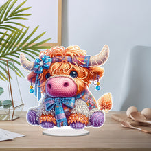 Load image into Gallery viewer, Acrylic Special Shaped Needle Animal 5D DIY Diamond Art Tabletop Decorations
