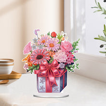 Load image into Gallery viewer, Acrylic Special Shaped Bouquet Gift Box Table Top Diamond Painting Ornament Kits

