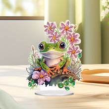 Load image into Gallery viewer, Acrylic Special Shaped Flower Frog 5D DIY Diamond Art Tabletop Decorations Kit
