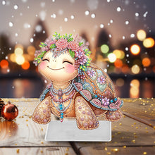 Load image into Gallery viewer, Marine Animal Special Shaped Diamond Painting Tabletop Ornaments Kit Home Decor
