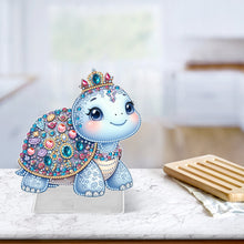 Load image into Gallery viewer, Marine Animal Special Shaped Diamond Painting Tabletop Ornaments Kit Home Decor
