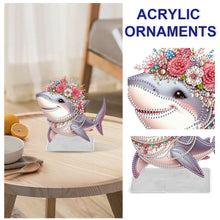 Load image into Gallery viewer, Marine Animal Special Shaped Diamond Painting Tabletop Ornaments Kit Home Decor
